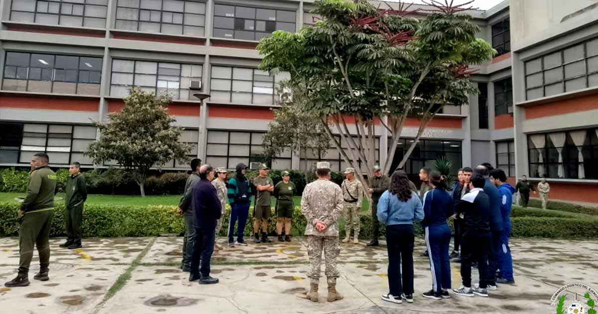 Servicio de Ingeniería del Ejército, participo en el simulacro Nacional Multipeligro 2025