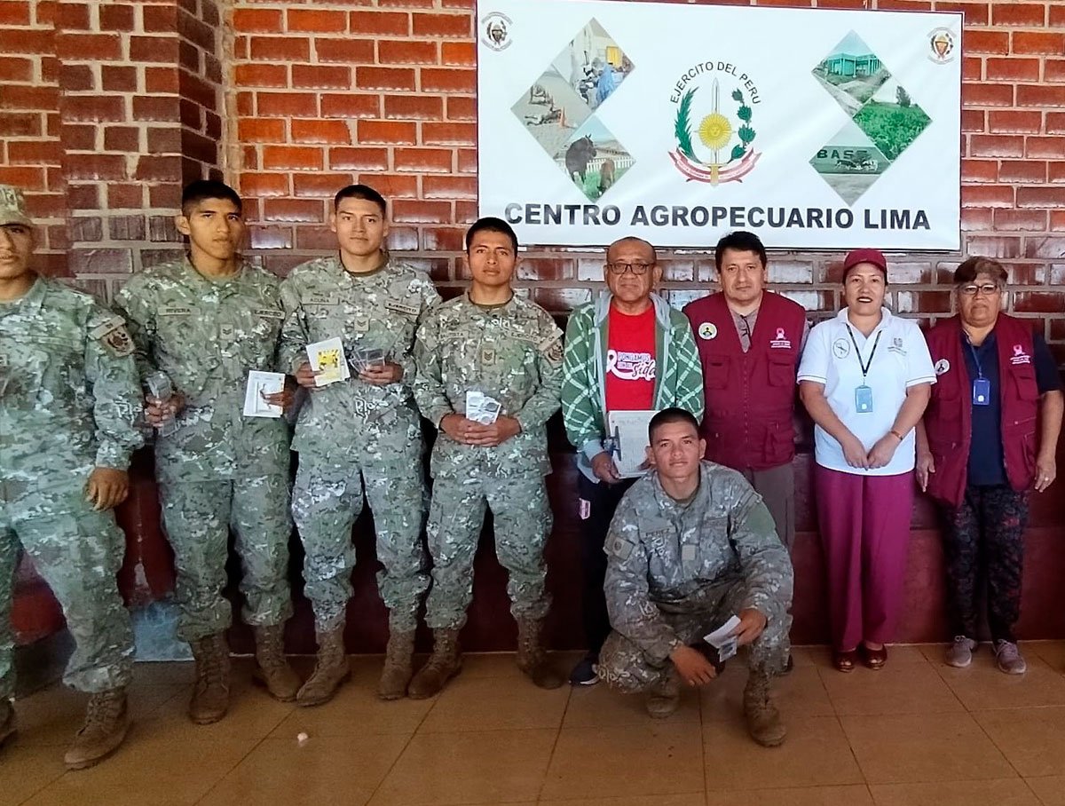 Segunda Campaña de Salud en el Centro Agropecuario Lima del Servicio de Veterinaria y Remonta del Ejército