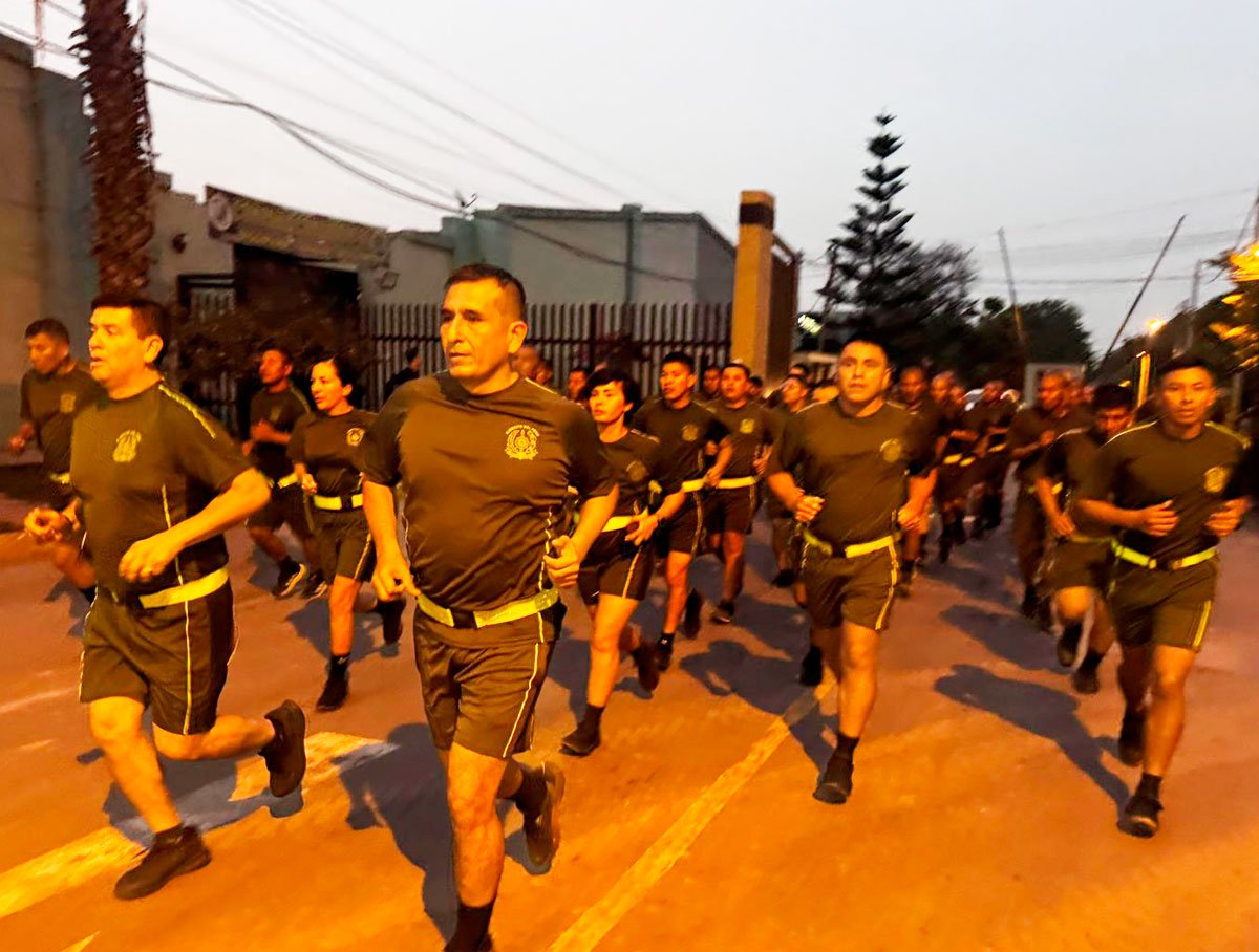 Se realizó la primera carrera motivacional y desayuno ecológico en el fuerte Hoyos Rubios